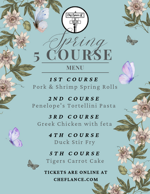 Spring 5 Course Dinner Event Tickets